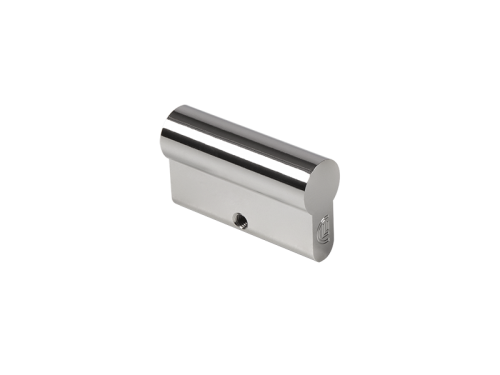 LOCINOX® slepá cylindrická vložka EURO 54mm, niklová, šroub M5x65mm